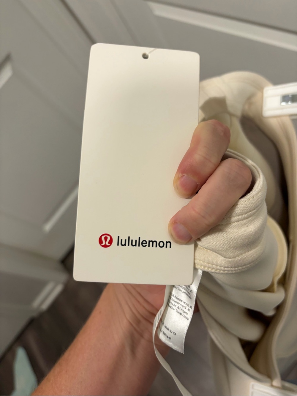 Lululemon softstreme pintuck Cream Wide-Leg Dress Pants nwt - Picture 6 of 7